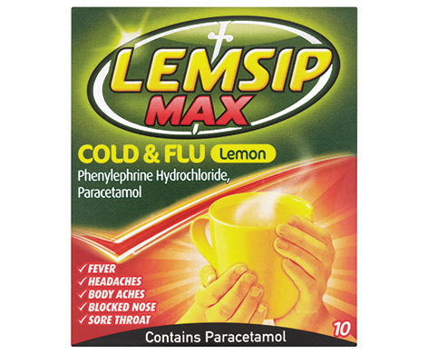 Lemsip Max Cold & Flu Lemon