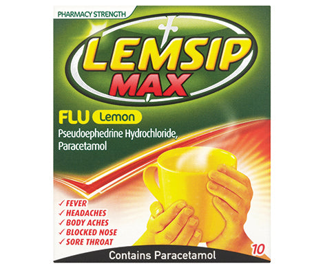 Lemsip Max Flu Lemon