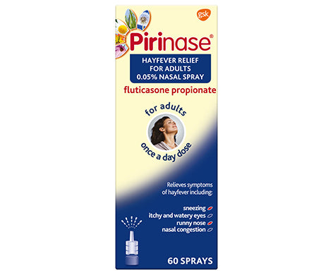 Pirinase Hayfever Relief for Adults 0.05% Nasal Spray