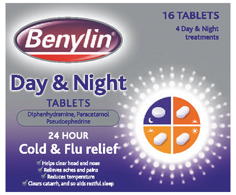 Benylin Day & Night Tablets