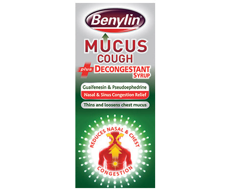 Benylin Mucus Cough plus Decongestant Syrup