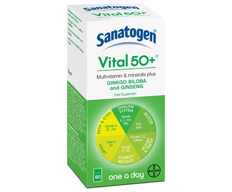 Sanatogen Vital 50+