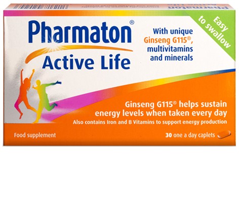 Pharmaton Active Life Caplets