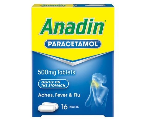 Anadin Paracetamol Tablets
