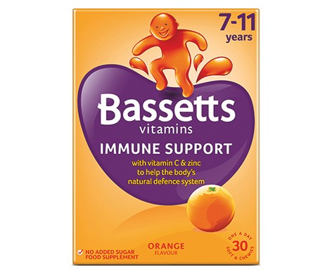 Bassetts Vitamins 7-11 Years Immune Support Orange
