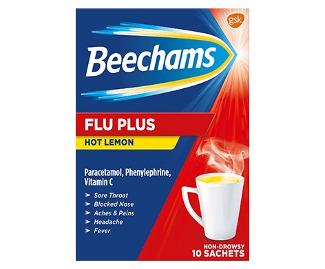 Beechams Flu Plus Hot Lemon