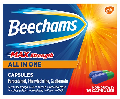 Beechams Max Strength All in One Capsules