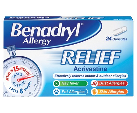 Benadryl Allergy Relief Capsules