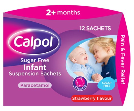 Calpol Sugar-Free Infant Suspension Sachets