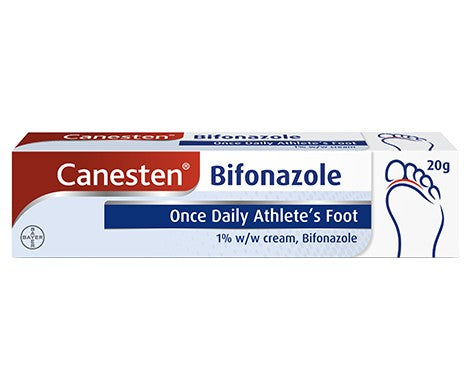 Canesten Bifonazole Once Daily Athlete's Foot 1% w/w Cream