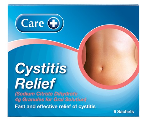 Care Cystitis Relief 4g Granules for Oral Solution