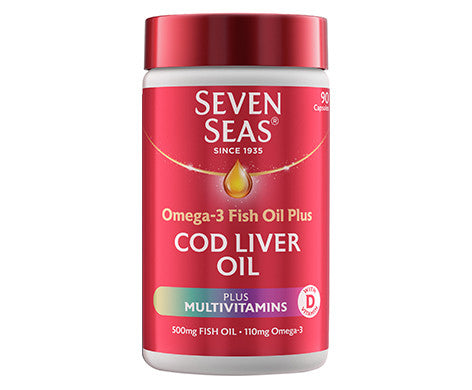 Seven Seas Omega-3 Fish Oil plus Cod Liver Oil plus Multivitamins