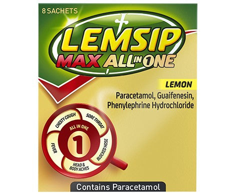 Lemsip Max All in One Lemon