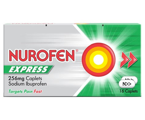 Nurofen Express 256mg Caplets