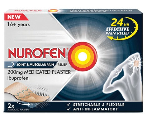 Nurofen Joint & Muscular Pain Relief 200mg Medicated Plaster