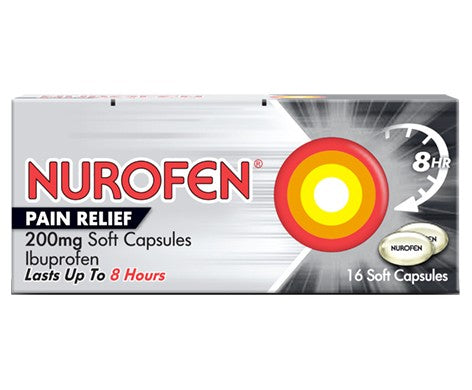 Nurofen Pain Relief 200mg Soft Capsules