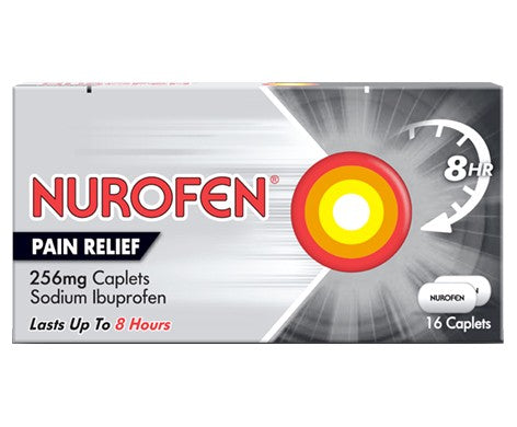 Nurofen Pain Relief 256mg Caplets
