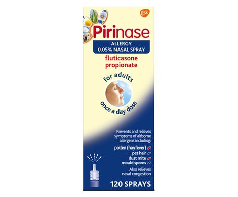 Pirinase Allergy 0.05% Nasal Spray