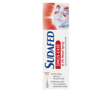 Sudafed Sinus-Ease 0.1% Nasal Spray
