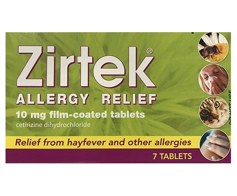 Zirtek Allergy Relief