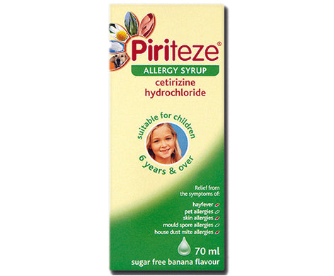 Piriteze Allergy 1mg/1ml Syrup