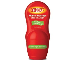 Deep Heat Muscle Massage Roll-on Lotion
