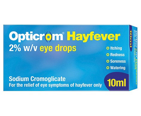 Opticrom Hayfever Eye Drops