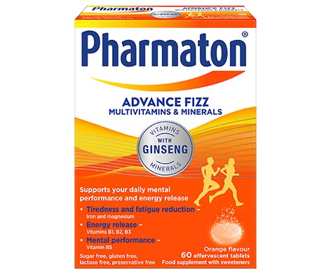 Pharmaton Advance Fizz Multivitamins and Minerals
