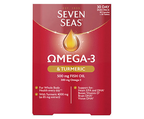 Seven Seas Omega-3 & Turmeric